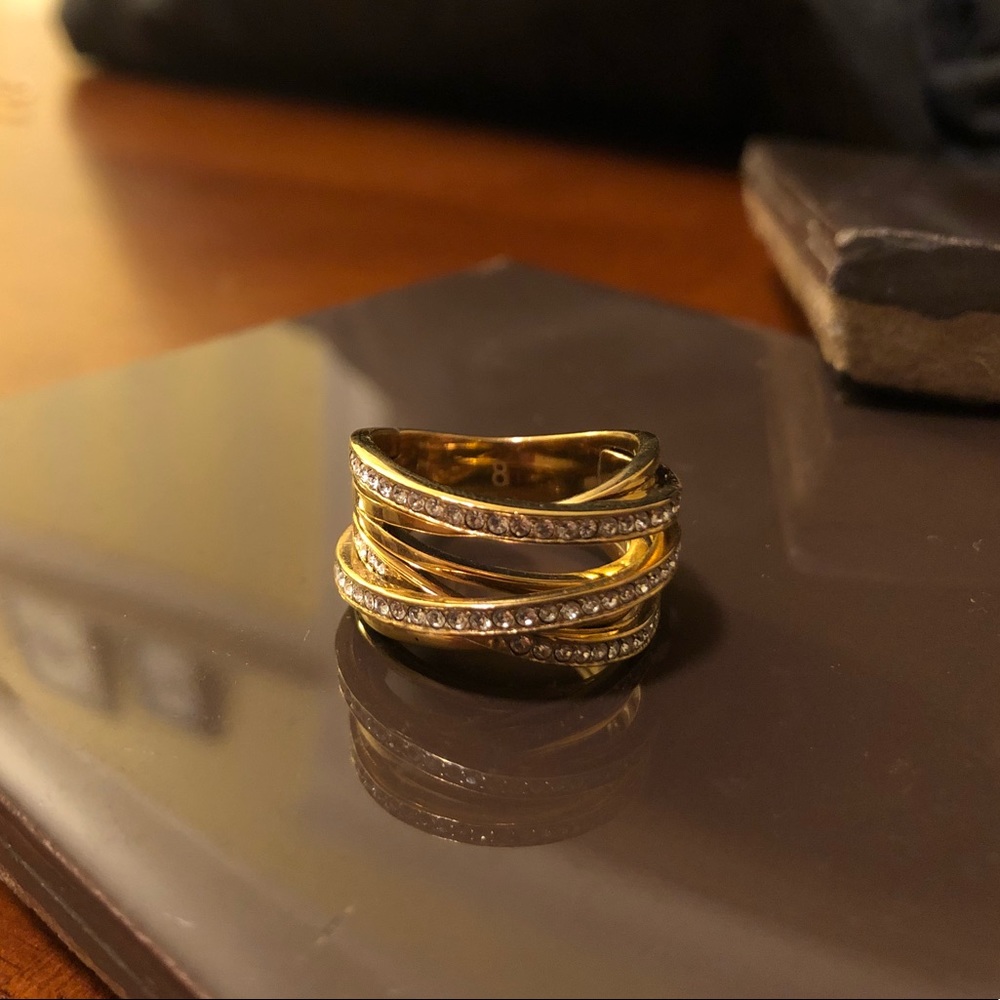 Michael Kors Gold Ring - Size 8